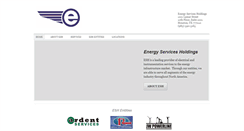 Desktop Screenshot of energyservicesholdings.com