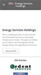 Mobile Screenshot of energyservicesholdings.com